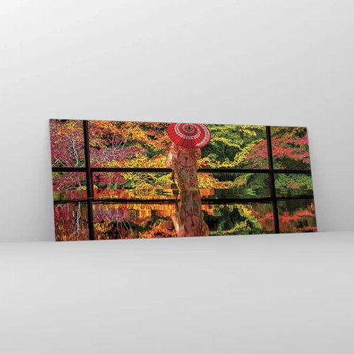 Obraz na skle - V chráme prírody - 100x40 cm