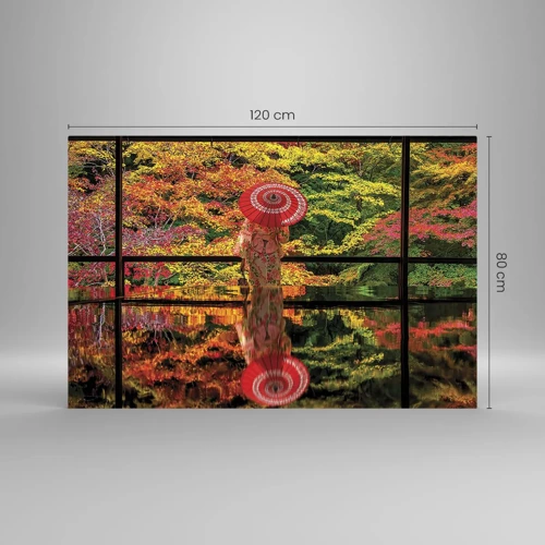 Obraz na skle - V chráme prírody - 120x80 cm