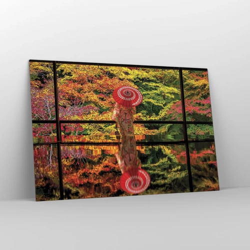 Obraz na skle - V chráme prírody - 120x80 cm