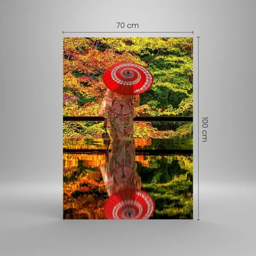 Obraz na skle - V chráme prírody - 70x100 cm