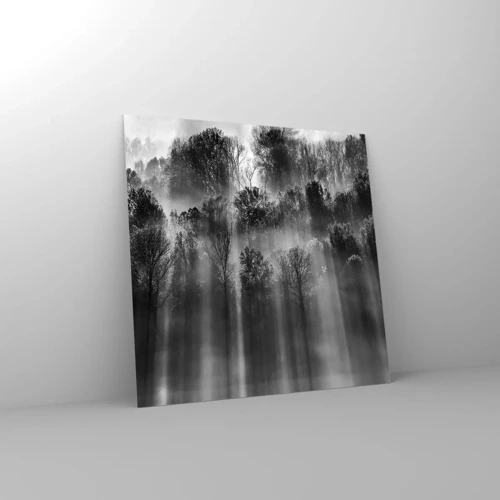 Obraz na skle - V lúčoch svetla - 30x30 cm