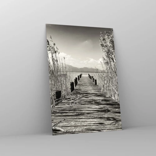Obraz na skle - V ústraní tráv - 70x100 cm