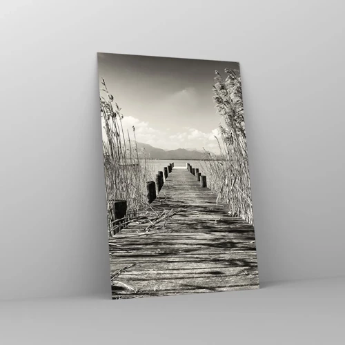 Obraz na skle - V ústraní tráv - 80x120 cm