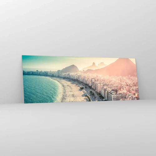 Obraz na skle - Večná dovolenka v Riu - 140x50 cm