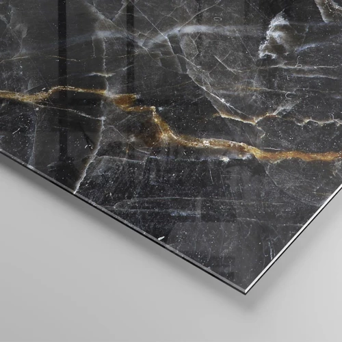 Obraz na skle - Vnútorný život kameňa - 120x50 cm