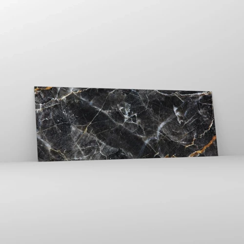 Obraz na skle - Vnútorný život kameňa - 140x50 cm