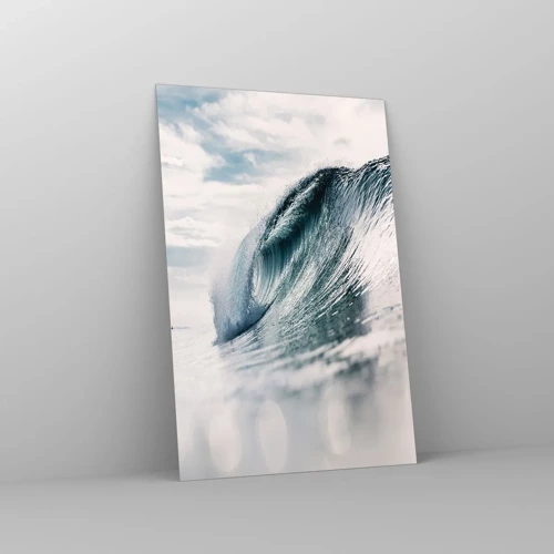 Obraz na skle - Vodná špička - 80x120 cm