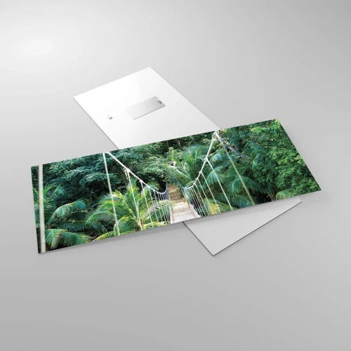 Obraz na skle - Welcome to the jungle! - 100x40 cm