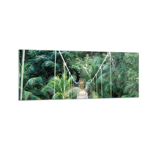 Obraz na skle - Welcome to the jungle! - 140x50 cm