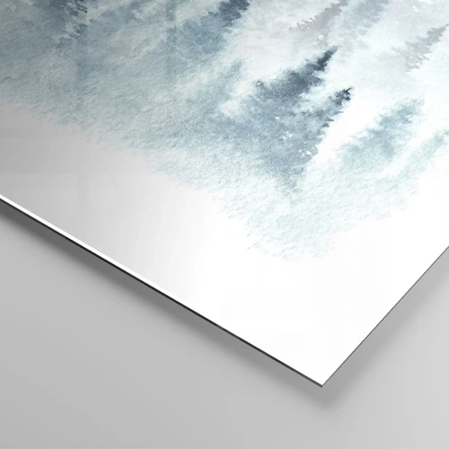 Obraz na skle - Zahalené hmlou - 100x40 cm