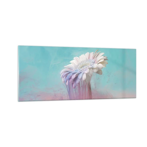 Obraz na skle - Záhrobia kvetín - 100x40 cm