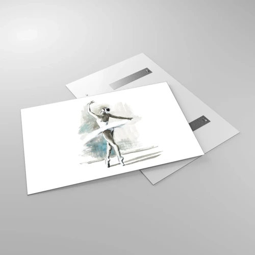 Obraz na skle - Zakliata do labute - 120x80 cm