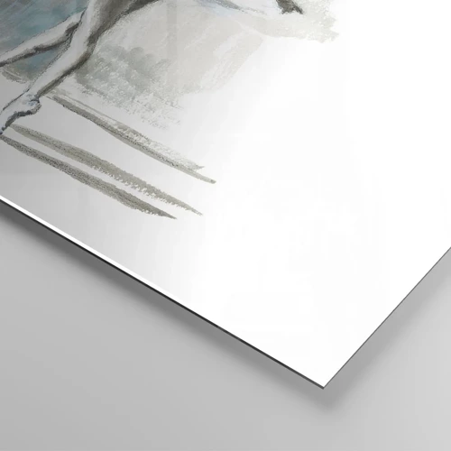 Obraz na skle - Zakliata do labute - 30x30 cm