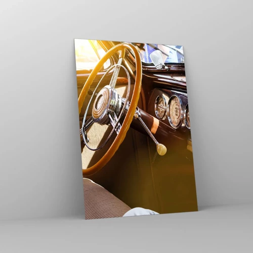 Obraz na skle - Závan luxusu z minulosti - 70x100 cm