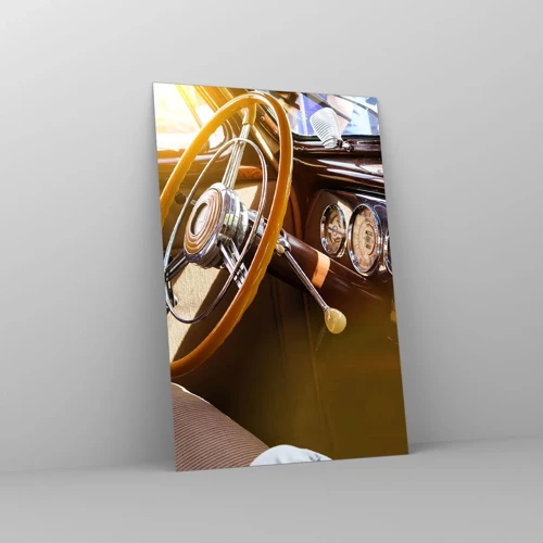 Obraz na skle - Závan luxusu z minulosti - 80x120 cm