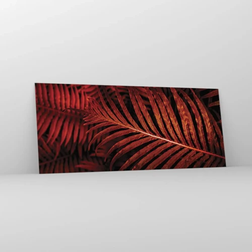 Obraz na skle - Žiar života - 120x50 cm
