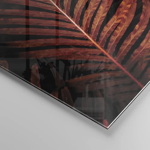 Obraz na skle - Žiar života - 140x50 cm