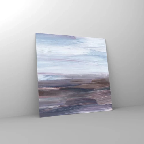 Obraz na skle - Živly: voda - 50x50 cm