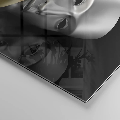 Obraz na skle - Život je divadlo - 50x70 cm