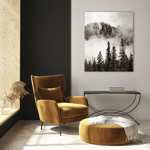 Obraz na skle - Žulový panovník - 80x120 cm