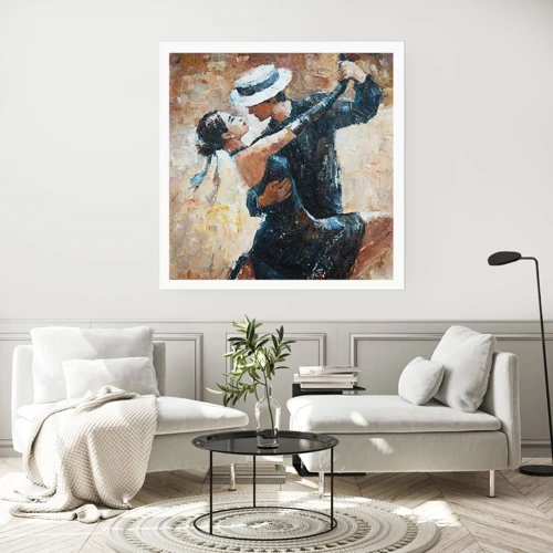 Plagát - A la Rudolf Valentino - 50x50 cm
