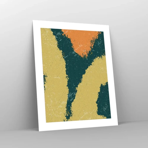 Plagát - Abstrakcia – spomalený pohyb - 40x50 cm