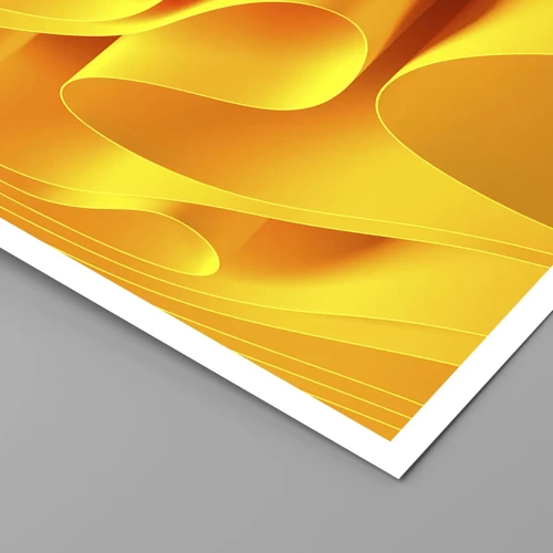 Plagát - Ako slnečné vlny - 91x61 cm