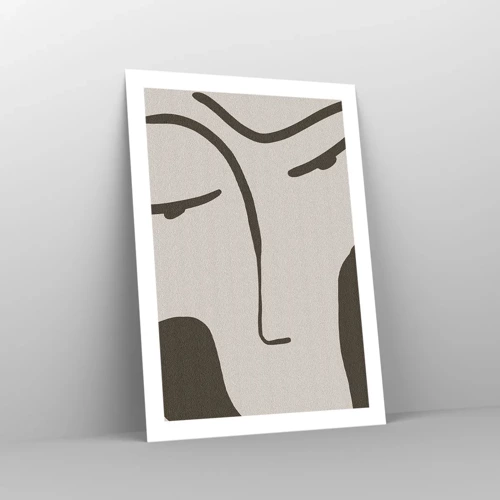 Plagát - Ako z Modiglianiho obrazu - 50x70 cm