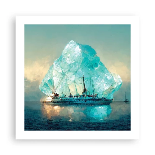Plagát - Arktický briliant - 50x50 cm