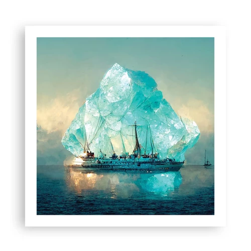 Plagát - Arktický briliant - 60x60 cm