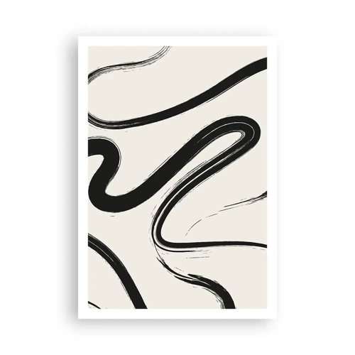 Plagát - Čiernobiely rozmar - 70x100 cm