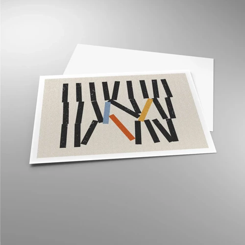 Plagát - Domino – kompozícia - 100x70 cm