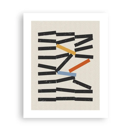 Plagát - Domino – kompozícia - 40x50 cm