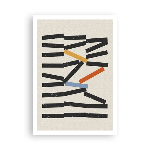 Plagát - Domino – kompozícia - 70x100 cm