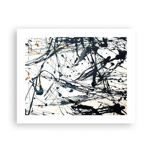 Plagát - Expresionistická abstrakcia - 50x40 cm
