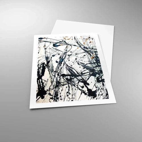 Plagát - Expresionistická abstrakcia - 50x70 cm