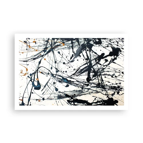 Plagát - Expresionistická abstrakcia - 91x61 cm