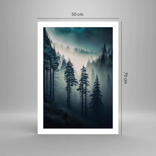 Plagát - Horské ráno - 50x70 cm