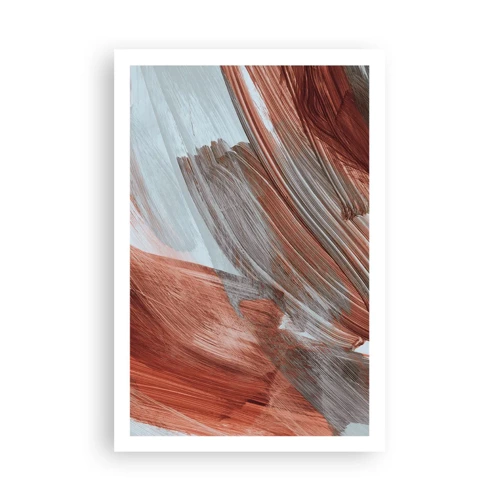 Plagát - Jesenná veterná abstrakcia - 61x91 cm