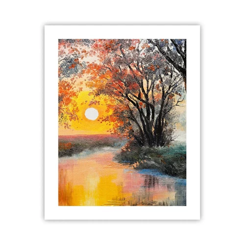Plagát - Jesenný nádych - 40x50 cm