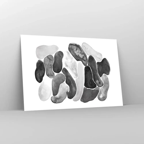 Plagát - Kamenistá abstrakcia - 91x61 cm
