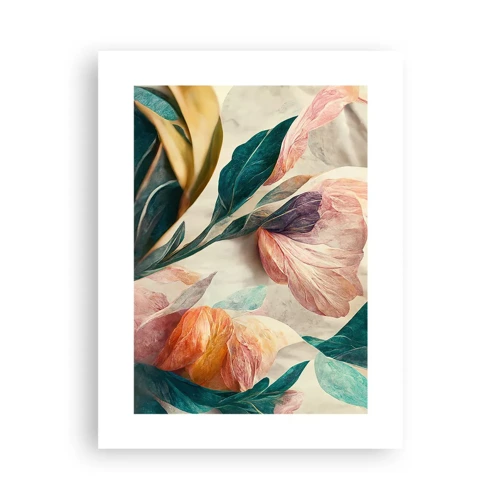 Plagát - Kvety južných ostrovov - 30x40 cm