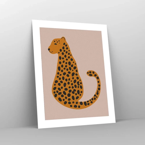Plagát - Leopardný vzor je v móde - 40x50 cm