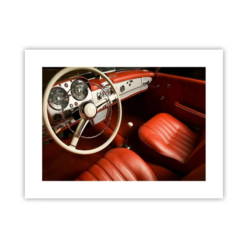 Plagát - Luxus v štýle vintage - 40x30 cm