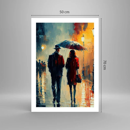 Plagát - Mestská love story - 50x70 cm