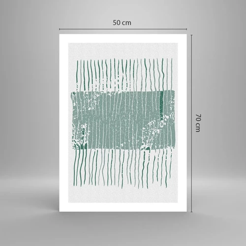 Plagát - Morská abstrakcia - 50x70 cm