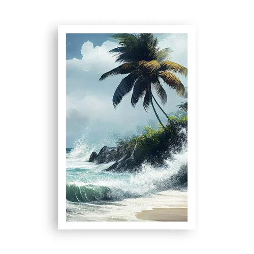 Plagát - Na tropickom pobreží - 61x91 cm