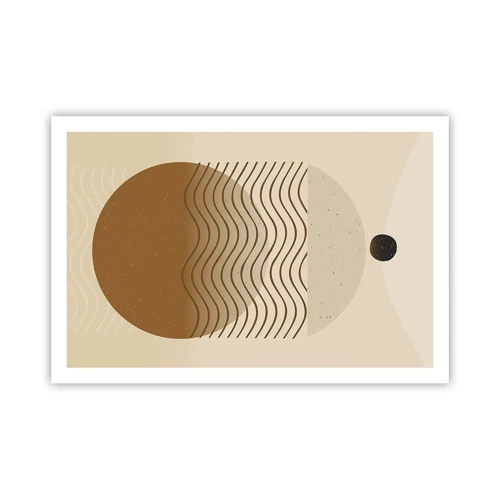 Plagát - O pôvode geometrických obrazcov - 91x61 cm
