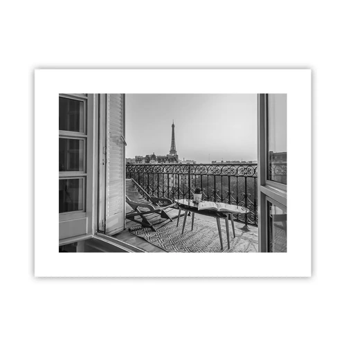 Plagát - Parížske popoludnie - 40x30 cm