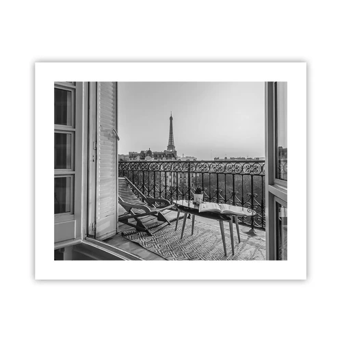 Plagát - Parížske popoludnie - 50x40 cm